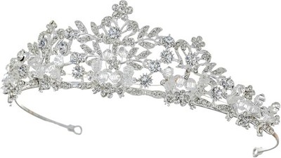 Tiara Kristallkrone für Bridal, Prinzessin Diadem Hochzeit Tiara Crown, Vintage 