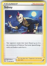 Sidney 241/264 Uncommon Fusion Strike Pokemon Lightly Played