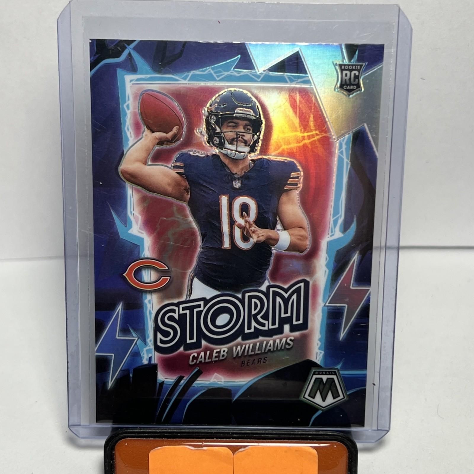 2024 Panini Mosaic Storm Silver Prizm Caleb Williams #9