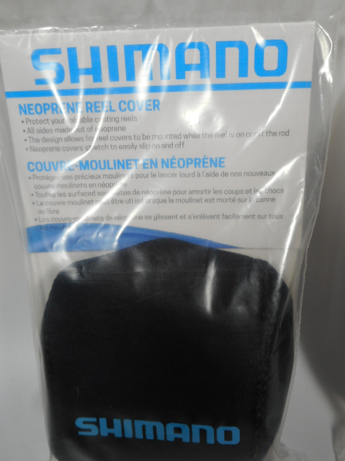 Shimano BC‑ANRC820A Neoprene Baitcast Reel Cover &ndash; Low P