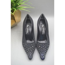Black Vintage J.Renee Couture Collection Heels  Rhinestones
