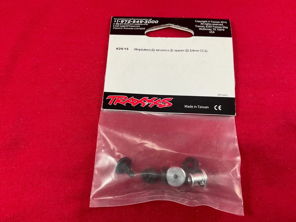 Traxxas 2615 Wing Buttons (2) & Screws (2): Bandit VXL & XL-5 XL5 tra2615 - Image 3 of 3