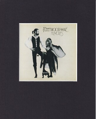 8X10'' Matted Print Album Cover Art Picture: Fleetwood Mac, Rumours