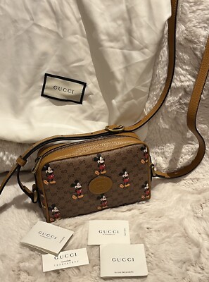 Crossbody Bag Gucci Handbag Mickey Mouse ?% Gucci GG Disney X