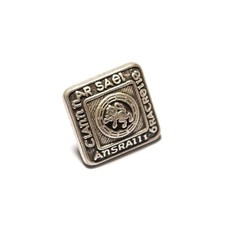 Square metal Kilt jacket buttons 14mm and 18mm various finishes lion crest