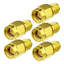 100x RP SMA Female Male pin to SMA Male RF Adapter Connector for 3G/4G Antenna