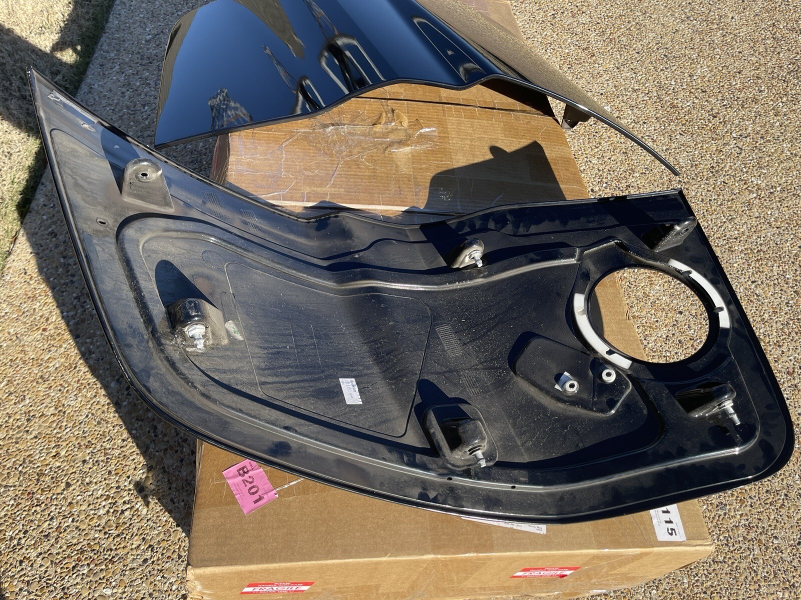 Audi R8 V10 Side Blades Black OE