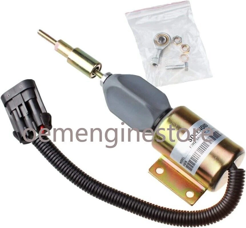 SA-4273-12 Fits For 1987 Ford B700 F600 F700 12V Fuel Shutoff Solenoid Valve - Image 2 of 4