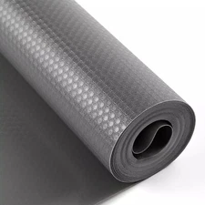 Cabinet Liners Non Slip Waterproof Clear Kitchen Drawer Shelf Liner Black