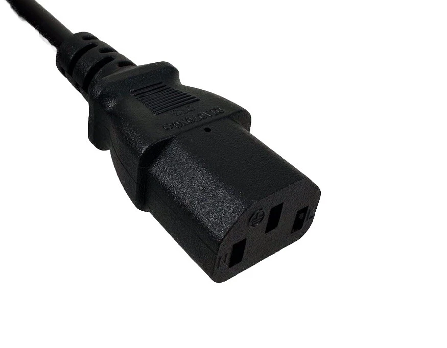 Kettle Lead Power Cable Cord UK Plug to IEC C13 5A Fuse 1.8m Black Job Lot of 5 - Image 3 of 4