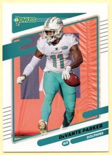 2021 Panini Donruss Football DeVante Parker card #63 Miami Dolphins