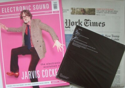 Electronic Sound magazine 67 2020 Jarvis Cocker + Jarv Is vinyl + New York Times