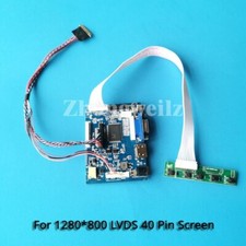 For LTN133AT16-301/S01 40-Pin LVDS HDMI VGA AV 1280x800 Panel Controller Board