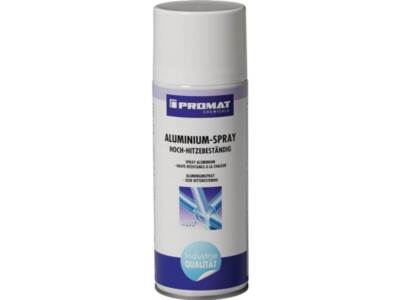 12er PACK(Stk) PROMAT CHEMICALS  Aluminiumspray  bis +500 GradC hellsilber, glän