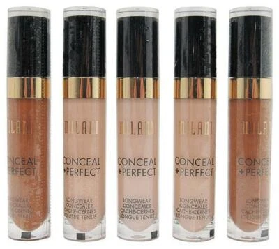 MILANI CONCEAL + PERFECT LONG-WEAR CONCEALER BRAND NEW SEALED YOU CHOOSE SHADE 1