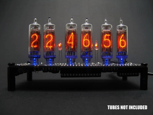 Nixie Tube Clock KIT DIY. No IN-16 Tubes.
