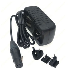 XLR 4pin AC-to-DC 12V Power Adapter for Sony AC-500 AC-550 AC500
