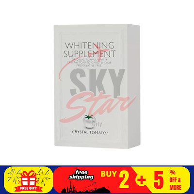 1 X Crystal Tomato Plus Whitening Supplement-To Treat Pigmentation & Melasma