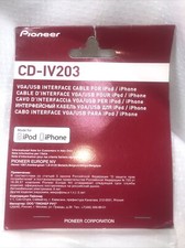 Factory Pioneer CD-IV203 AppRadio VGA/USB Int...