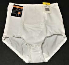 medium - NWT Bali Tummy Solutions brief panty white shaping c193 