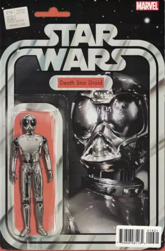 Star Wars #16 Christopher Death Star Droid Action Figure Variant Marvel 2015