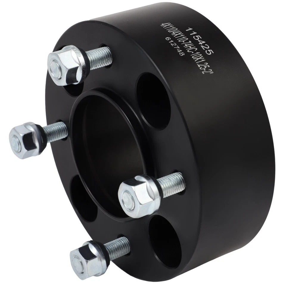 2pcs 2" Wheel Spacers 4x110 10x1.25 For 1999 2000-2005 Bombardier Traxter 500 - Image 4 of 4