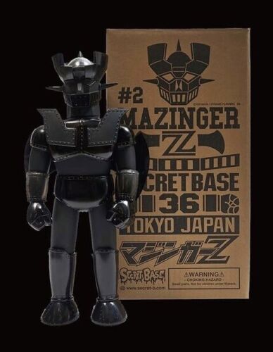 Mazinger Z Black Limited Edition SecretBase Vinyl Figure Big Scale Sofubi  Rare