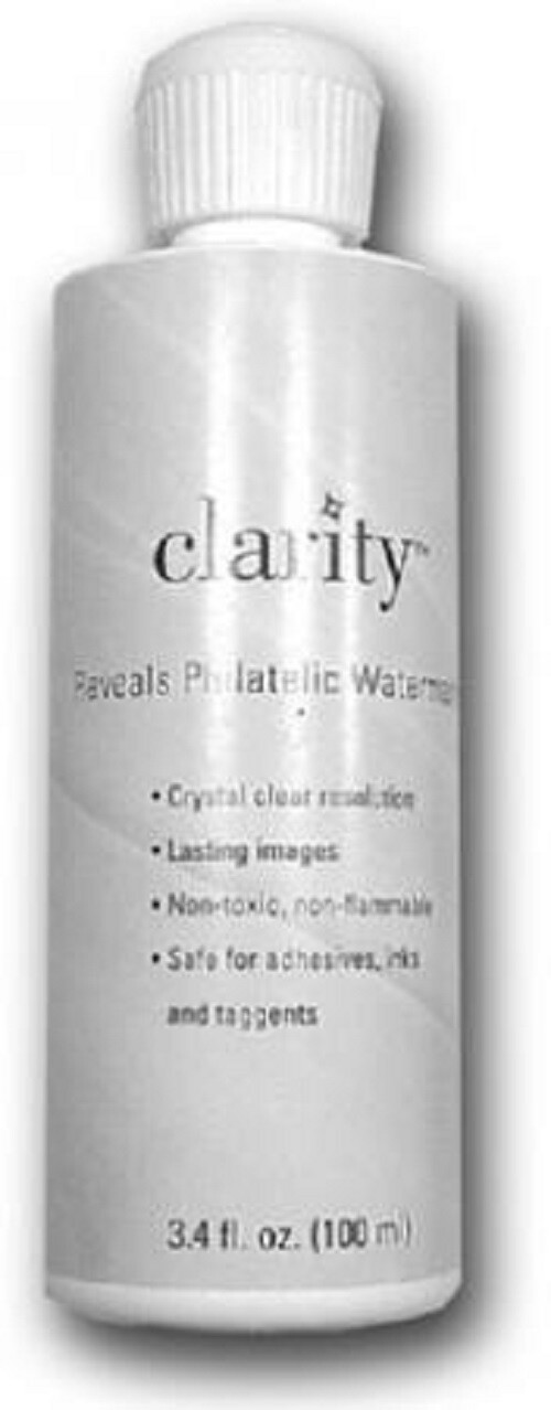 Clarity Watermark Stamp Fluid 3.4 oz./100 ml Safe, Nonflammable & Non