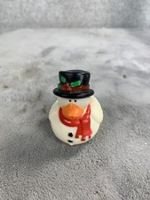 Mountain Man Treasure Rubber Ducky White Victorian Top Hat Christmas Decor