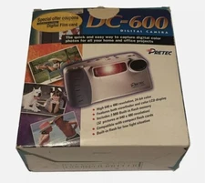Pretec DC-600 Gen One Digital Camera Fully Functional W/ Charger & Cables Rare!