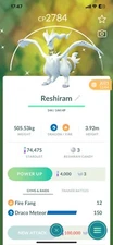 Shiny Reshiram - MlNl PTCs - Read Description