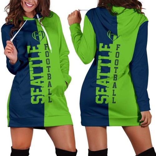 Seattle Seahawks Ladies' Hoodie Dress 