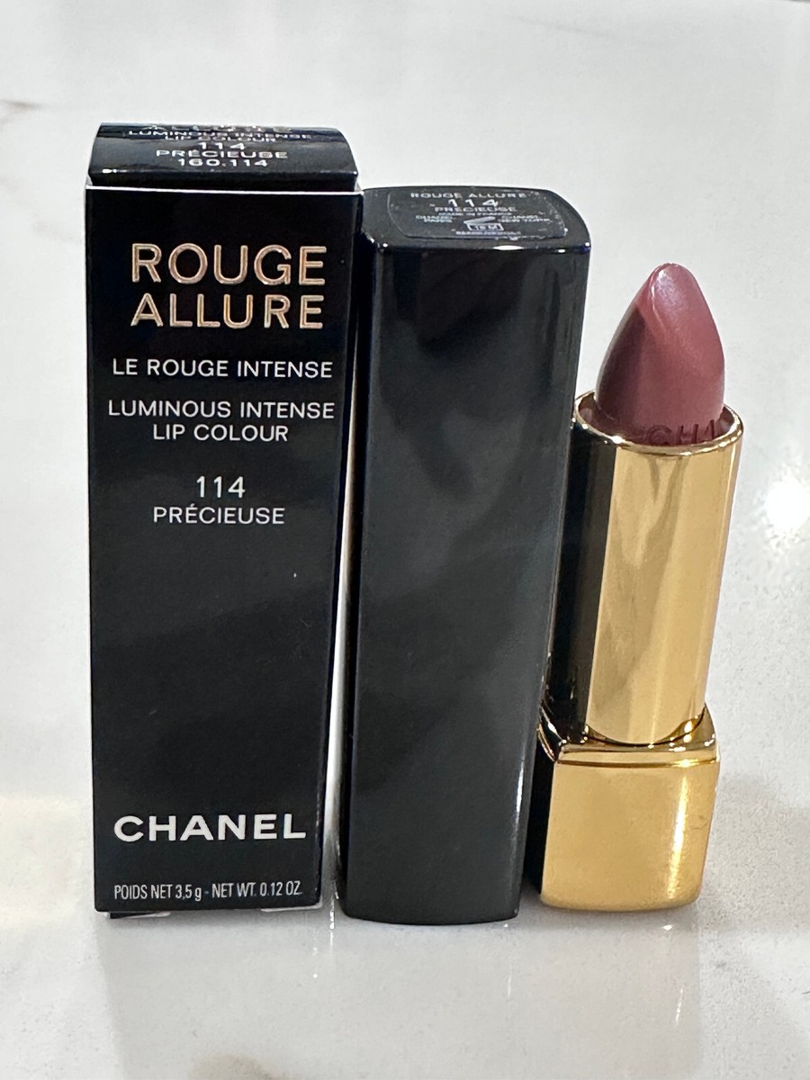 Chanel Rouge Allure Luminous Intense Lip Colour 114 PREVIEUSE | eBay