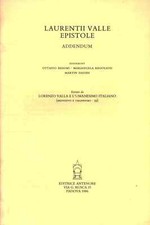 Laurentii Valle epistole - Ottavio Besomi, Mariangela Regolosi, Martin Davies