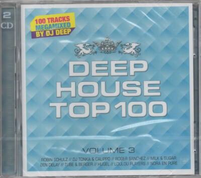 Deep House Top 100 NEU 2CDs Robin Schulz DJ Tonka Roger Sanchez Phil Fuldner