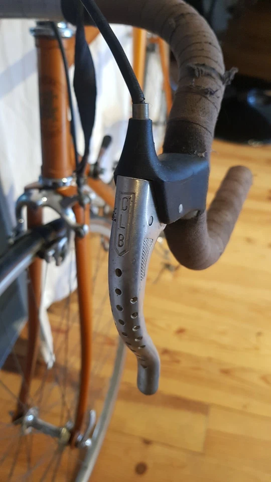 Vélo de course Jacques Anquetil ancien orange vintage cadre Durifort 888  - Photo 4/4