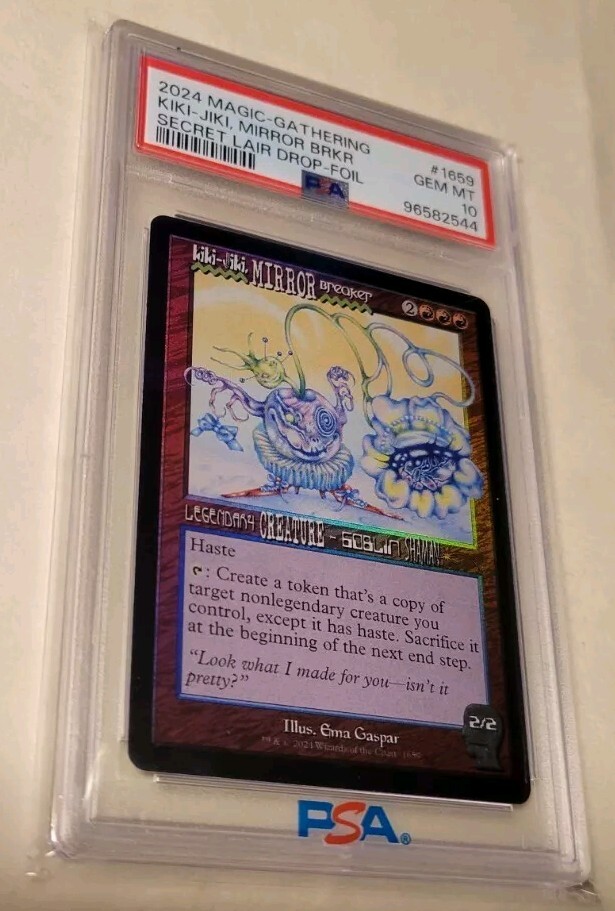 Kiki-jiki Mirror Breaker PSA 10 Secret Lair MTG FOIL COLLECTIBLE