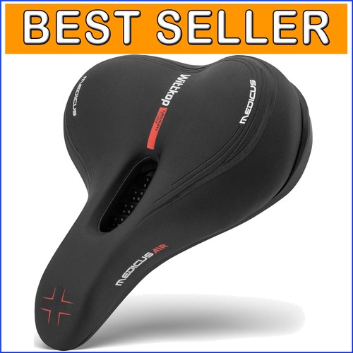 Lightweight Gel Bike Saddle with Enhanced Airflow for Ultimate Comfort