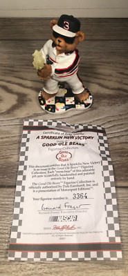 DALE EARNHARDT 2003 GOOD OLE BEARS FIGURINE COLLECTION COA SPARKLIN NEW VICTORY