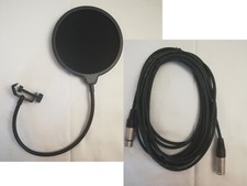Studio Recording Recording Voice Bundle XLR Cable Pop Filter Kit