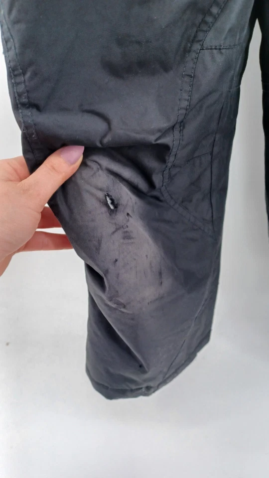 Pantalones de nieve blancos Sierra para niños pequeños negros Think Outside Snowboard F5 Foto 3 de 4