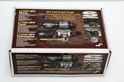 1 x elektrische Seilwinde Superwinch LT3000 ATV Winch+Fernbedienung + 15m Seil !