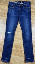 Pilcro Anthropologie Jeans Women  s Size 28 Skinny Distressed Ankle Denim
