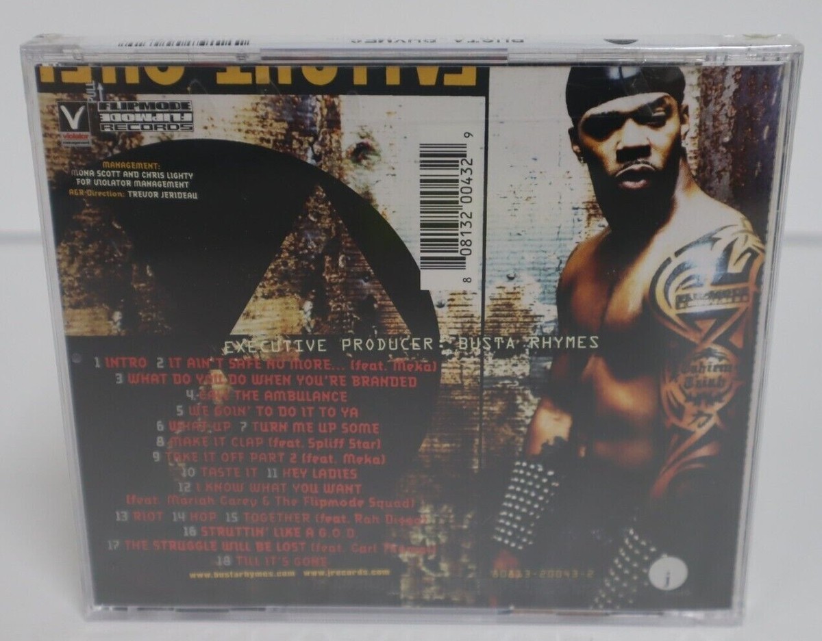 SEALED Busta Rhymes - It Aint Safe No More (2002, CD) Rap Hip Hop