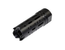 Competition Muzzle Brake Steel 1/2x28 TPI 5/8x24 TPI Thread