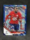 2021-22 Topps Chrome UEFA UCL ISAAC LIHADJI Rookie Blue Wave /75