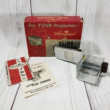 Vintage Airequipt Model P Automatic Slide Changer For 2x2 Slides USA