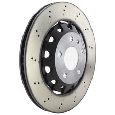 SHW Performance Rear 330mm Drilled Brake Disc Rotor for Audi RS5 Sportback