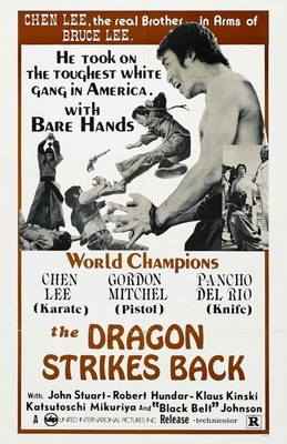 Dragon Strikes Back Movie Poster Print Wall Art Home Decor Vintage Film
