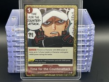 x4 Time for the Counterattack Foil OP14-018 The Azure Sea's Seven One Piece